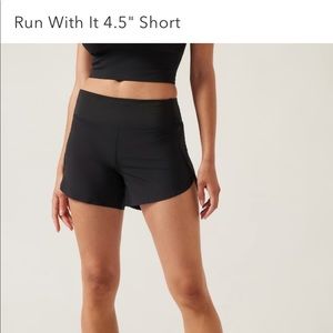 Athleta running shorts